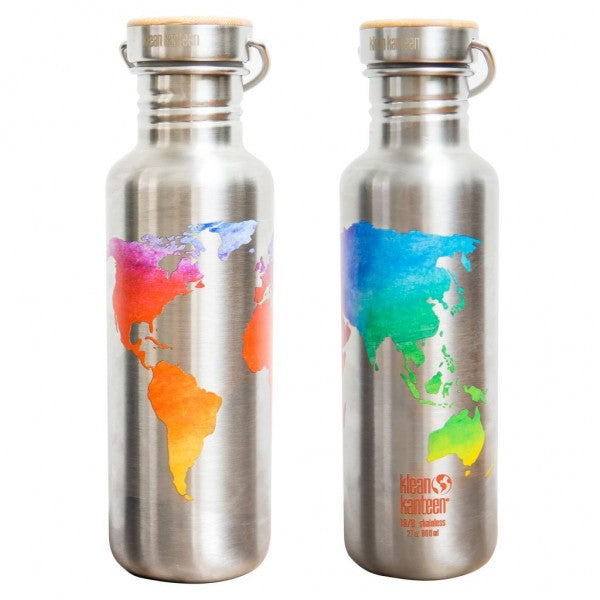 Die Klean Kanteen Flasche für Reise-Fans