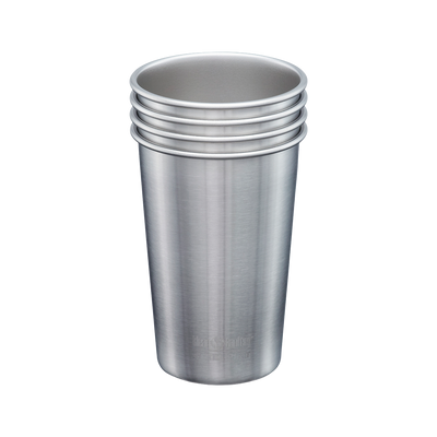Edelstahl Trinkbecher Pint Cup 473ml 4er Set