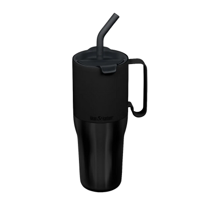 Edelstahl Thermobecher Rise Tumbler 1064ml mit Flip Lid Deckel und Trinkhalm