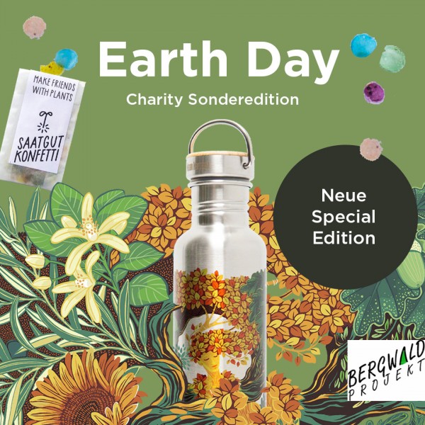 Limitierte Sonderedition zum Earth Day 2021 von Klean Kanteen