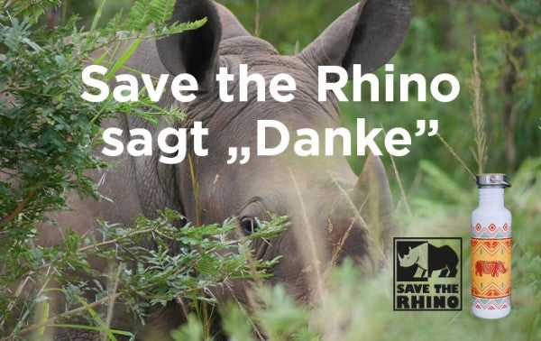 Spendenaktion "Save The Rhino"