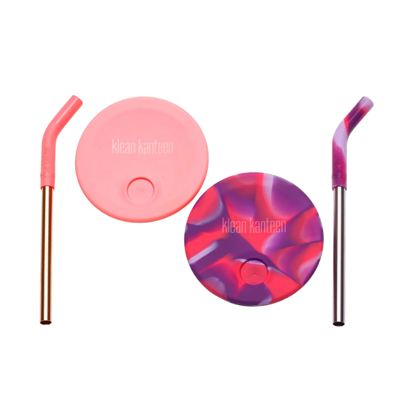 Deckel mit Trinkhalm für Kid Cup und Pint Cup 296ml 2er Set
