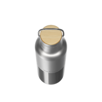 Edelstahl Isolierflasche Rise Reflect 592ml mit Bambus Loop Cap