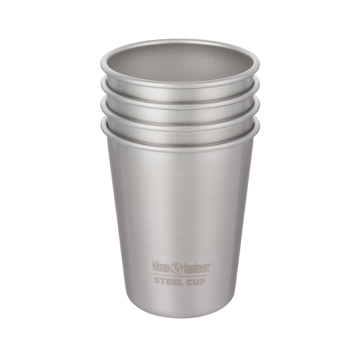 Edelstahl Trinkbecher Pint Cup 296ml 4er Set