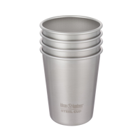 Edelstahl Trinkbecher Pint Cup 296ml 4er Set