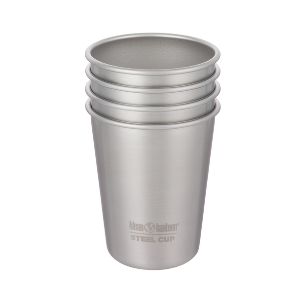 Edelstahl Trinkbecher Pint Cup 296ml 4er Set