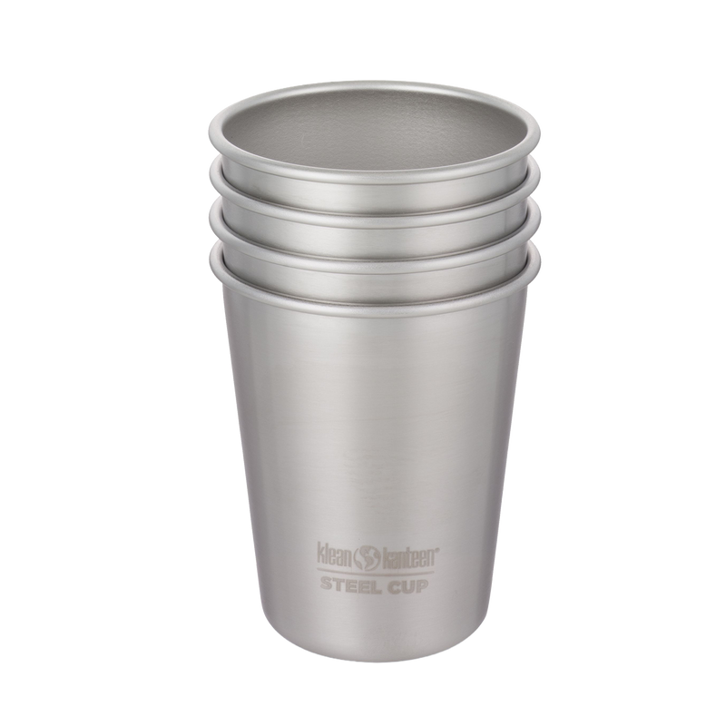 Edelstahl Trinkbecher Pint Cup 296ml 4er Set