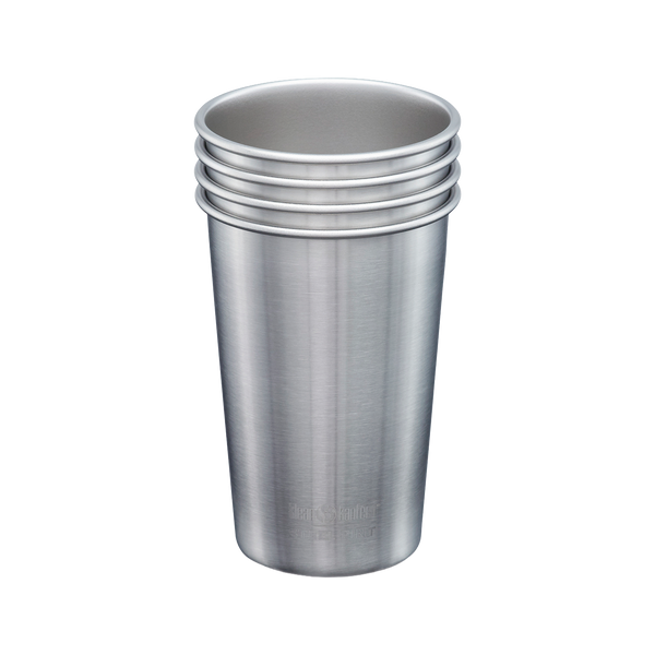 Edelstahl Trinkbecher Pint Cup 473ml 4er Set