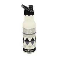 Edelstahl Trinkflasche Classic 532ml Sport Cap