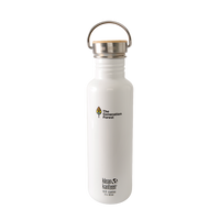 Edelstahl Trinkflasche Classic Generationenwald 800ml Bambus-Verschluss - The Generation Forest