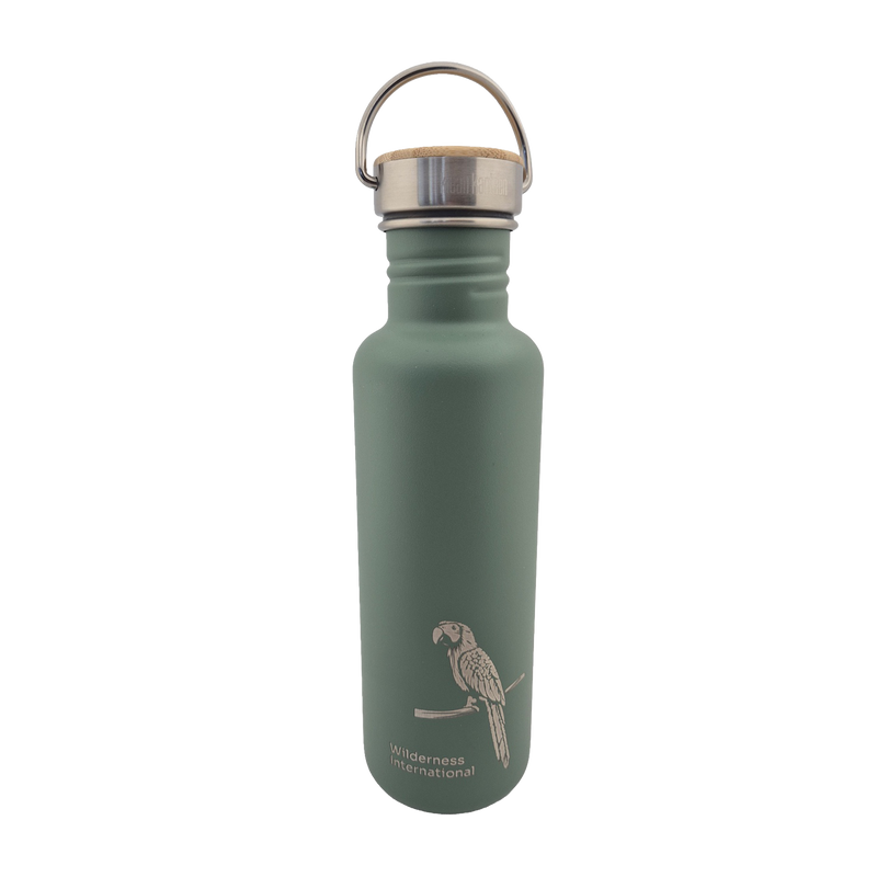 Edelstahl Trinkflasche Classic Wilderness 800ml Bambus-Schraubverschlu –  Klean Kanteen Germany