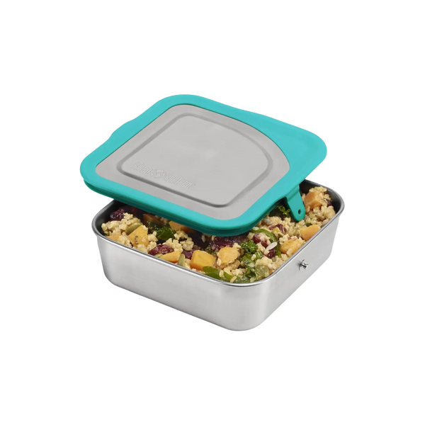 Edelstahl Essensbehälter Lunchbox Sandmännchen Astronaut 592ml