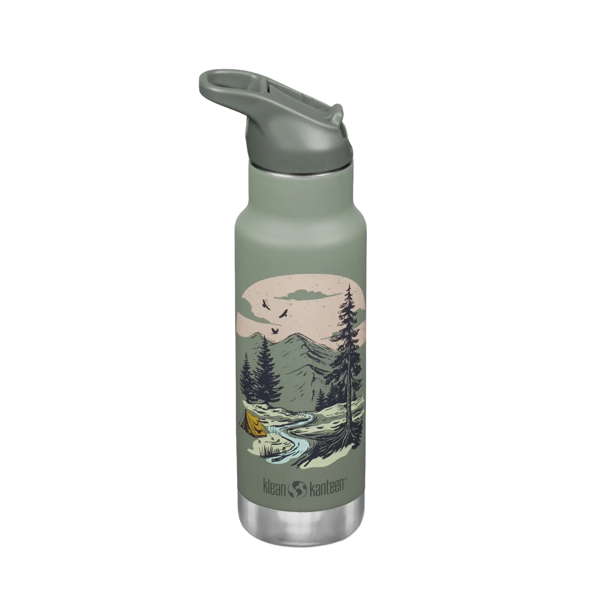 Edelstahl Isolierflasche Kid Classic 355ml Flip Sport Cap