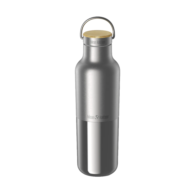 Edelstahl Isolierflasche Rise Reflect 592ml mit Bambus Loop Cap