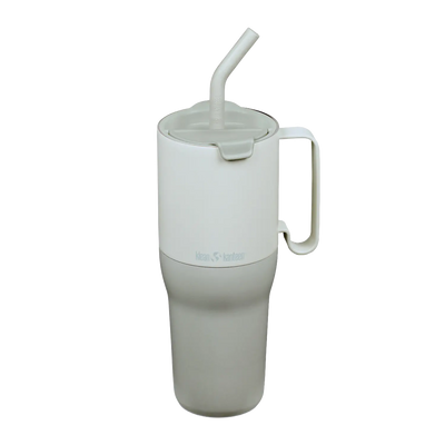 Edelstahl Thermobecher Rise Tumbler 1064ml mit Flip Lid Deckel und Trinkhalm