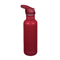Edelstahl Trinkflasche Classic 800ml Flip Sport Cap