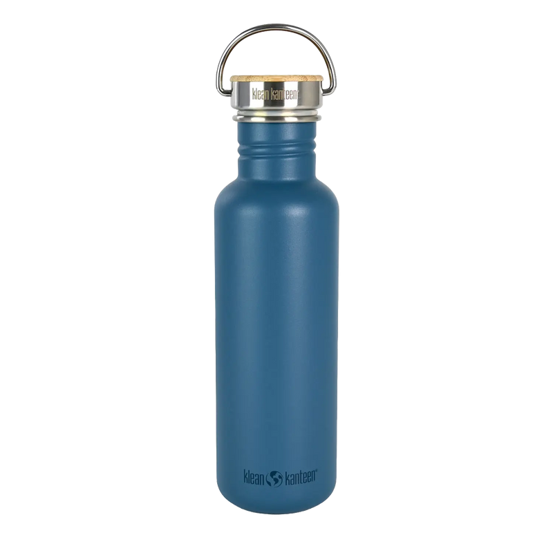 edelstahl trinkflasche bambus Edelstahl Trinkflasche Classic Pro Ocean gravierter Wal 800ml Bambus-S –  Klean Kanteen Germany