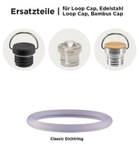 Edelstahl Trinkflasche Classic Pro Ocean gravierter Wal 800ml Bambus-Schraubverschluss