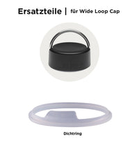 Edelstahl Trinkflasche Wide 800ml Wide Loop Cap