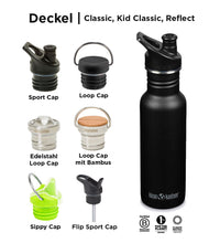 Edelstahl Trinkflasche Classic 532ml Sport Cap