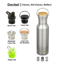 klean kanteen deckel bambus Edelstahl Trinkflasche Reflect 800ml Bambus-Schraubverschluss – Klean  Kanteen Germany